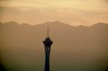 The Stratosphere, hotel, casino, building, tower, Sunset, CSNV05P12_11