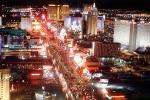 The Strip, Night, Nighttime, Neon Signs, buildings, casino, street, Las Vegas Blvd, CSNV05P14_12