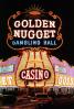 Golden Nugget, Casino, Gambling Hall, Neon signs, night, nighttime, buildings, Las Vegas, Nevada, 1962, Hotel, building, 1960s, CSNV06P02_05