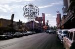 Golden Nugget, Casino, buildings, signs, automobile, vehicles, parked cars, 1958, 1950s, CSNV06P04_09