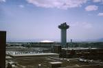 Landmark, Tower, Hotel, Casino, building, Las Vegas Convention Center, 1967, 1960s, CSNV06P05_09