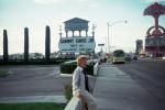 Caesar's Palace, Sammy Davis Jr. Marquee, bus, Flamingo, Las Vegas Blvd