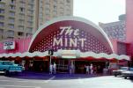 The Mint casino, hotel, Neon Sign, downtown Las Vegas, July 1967, CSNV06P08_17