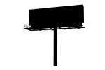 Billboard Silhouette, logo, Amargosa Valley, shape