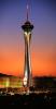 The Stratosphere, Hotel, Casino, Tower, building, Sunset, CSNV06P15_12B