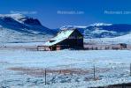 Home, House, fence, rural, snowy fields, ice, cold, mountains, Del Norte, CSOV01P07_08.1744