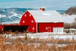 Barn, fields, cold, ice, snow, mountains, CSOV01P07_12B.1744