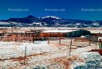 Barn, Fence, building, mountains, ice, cold, snow, South Fork, CSOV01P08_01.1744