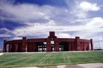 Jackie Robinson Field, brick building, lawn, yard, sidewalk, path, CSOV02P02_08