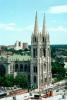 The Cathedral Basilica of the Immaculate Conception, Catholic Church, building, twin spire