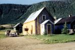Home, house, shack, cars, driveway, 1950s, CSOV02P11_09