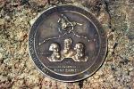 Pony Express, Lookout Mountain, medallion, history, historical marker, CSOV03P08_02