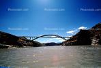 The Hite Bridge, Steel through Arch Bridge, Colorado River, State Route 95, San Juan County, CSUV01P08_01