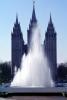 Water Fountain, aquatics, Mormon Temple, Salt Lake City