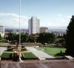 Buildings, garden at the State Capitol, Salt Lake City, July 1972, CSUV02P03_02