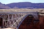 Navajo Bridge, Steel Arch Bridge, Colorado River, Arizona, CSUV02P05_04