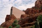 Side View of the Chapel of the Holy Cross, Church, landmark, building, Sedona