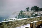 snow, stone fence, bench, overlook, trees, CSZV01P14_12