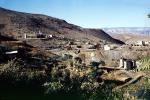 Hills, Mountain, buildings, ghost town, November 1963, 1960s
