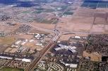 Maricopa Freeway, interchange, house, homes, texture, suburban, buildings, Interstate Highway I-10, Chandler