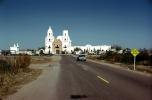 Highway, road, car, Mission San Xavier del Bac, CSZV03P15_19