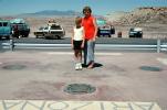 Mother with Son, Four Corners, cars, 1976, 1970s