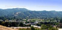 Alamo, Panorama, Trees, Building, summer, hills, mountains, forest, 3 July 2005