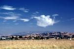 Hills, clouds, summer, homes, houses, clouds, CTVV01P01_13