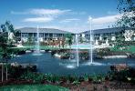 Water Fountain, aquatics, building, hotel, garden, CTVV02P15_15