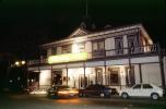 Downtown, Pleasanton Hotel, Cars at Night, Nighttime, 5 November 1985