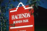 Hacienda Business Park Sign, The Prudential and Callahan/Pentz, 1986, 18 November 1985, CTVV03P04_06