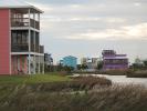 House, colorful buildings, Beach, Port Aransas, Mustand Island, CTXD01_098