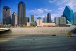 Interstate Highway, Downtown Skyline, buildings, 22 March 1993, CTXV01P12_01.1747