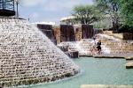 Water Fountain, aquatics, Park, cascade, stream, San Antonio, 25 March 1993, CTXV02P02_13