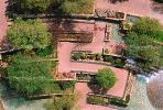 Water Fountain, aquatics, arc, arch, path, walkway, garden, lawn, San Antonio, 25 March 1993, CTXV02P03_08B.1747