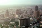 Skyline, buildings, cityscape, San Antonio, 25 March 1993, CTXV02P06_19