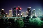 downtown, skyscraper, building, skyline, Cityscape, Freeway, Houston