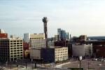Reunion Tower, Downtown buildings, Observation Tower, 21 May 1995, CTXV02P12_14
