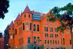 Old Red County Courthouse, historic governmental building, Museum, downtown, 21 May 1995, CTXV02P13_16.1747