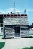 Dallas County Post Office, first post office, landmark, Log Cabin, 1843, Dallas, 22 May 1995, CTXV02P15_17