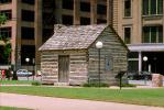 Dallas County Post Office building, first post office, landmark, Log Cabin, 1843, CTXV03P01_05.1747