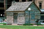 Dallas County Post Office building, first post office, landmark, Log Cabin, 1843, CTXV03P01_05B.1747