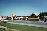 Sands Motel, Standard Gas Station, Houston, 1961, 1960s