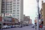 Buildings, cars, stores, street, 1950s, CTXV03P03_17