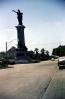 Statue, Cars, vehicles, Automobile, Statuary, Sculpture, Exterior, Outdoors, Outside, art, artform, Galveston, 1955, 1950s, CTXV03P11_19