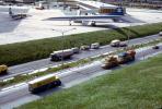 KLM Airlines Concorde Model, Freeway, cars, trucks, Highway, CZEV01P03_02