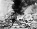 Fire, smoke, buildings, 1906 San Francisco Earthquake, DAED01_035