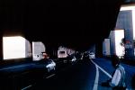 Cars driving in the opposite direction, Fleeing, Loma Prieta Earthquake (1989), 1980s, DAEV01P01_05