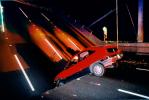 Collapsed Section of the Bridge, Loma Prieta Earthquake (1989), San Francisco Oakland Bay Bridge, 1980s