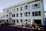 Cracked Collapsed Building, Marina District, Loma Prieta Earthquake (1989), 1980s, DAEV01P05_09